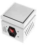 Pro Grade Soldering Hot Plate With Digital Display 110V 360W Soldering Station showing power switch and vent details.