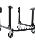 Heavy Duty Engine Stand With Wheels 750 Lbs Capacity Steel Motor Cradle With 4 Swivel Casters And 4 Hook Positions