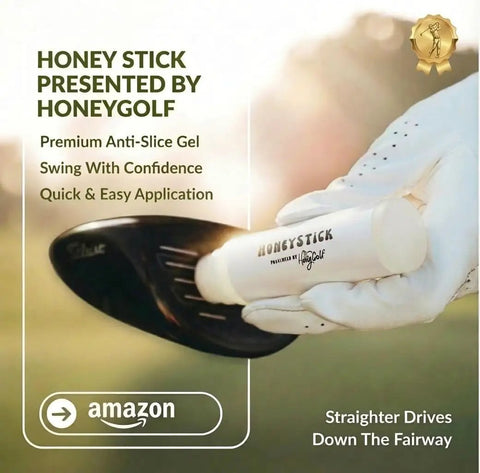 Golf club with Anti Slice Golf Gel For Drivers, Woods, Hybrids And Irons Stop Slice And Hook Promote Centered Contact