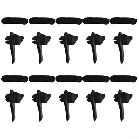 Plastic Insert Tire Demount Head Guard Wheel Side Protector Kit 20Pcs Black Rim Protection For Tire Changer