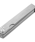 Dual Metric And Imperial Stainless Steel Feeler Gauge Ruler For Welding Gap And Slot Measurements, Pro Grade High Precision Tool