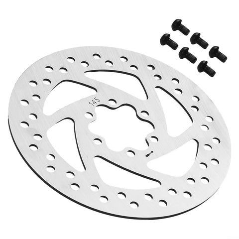 145mm Six Bolt Disc Brake Rotor For Road And Mountain Bikes And Electric Scooter Models Delivers Crisp Braking And Stops On A Dime