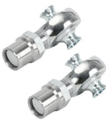 2 Pcs Left And Right 1.25 Inch Heim Joint Rod Ends With Hand Cut Threading For Flexible Linkage Motion and Misalignment Compensation Built Legit For Street Custom Rigs - close-up detail
