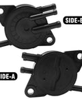 Fuel Pump Replacement For Honda GX630 GX660 GX690 EB10000 Compatible With Cub Cadet RZT L42 And Big Dog WL12000HE showing sides A and B