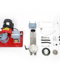 Heavy Duty Saw Blade Sharpener With Blazing Diamond Grinding Wheel handling wood aluminum plastic and garage mods with tools.