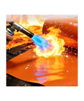Heavy Duty Welding Blanket Featuring 750 GSM Heat Resistant Fiberglass Build and Fire Retardant Finish, used to shield from flames.