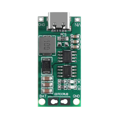 Three Pack Usb C Type C Bms Charger Board For 4S 18650 Lithium Batteries Offering Sweet Step Up Boost Power With No Fuss Power Bank Mods And Dope Cell Balancing Setup, showing circuit board with USB-C input.
