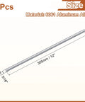 Five Pack Round Aluminum Rods Five Sixteenths Inch Diameter Twelve Inch Long 6061 Aluminum Bar Stock For Lathe Work And DIY Projects Built Tough For Industrial Grade Use