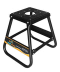 Heavy Duty Motorcycle Stand for Dirt Bikes and Off Road MX Rides Built Tough Universal Fit Powder Coated Steel Non Slip Maintenance Stand for Dirt Bike Servicing and Repairs Black Finish