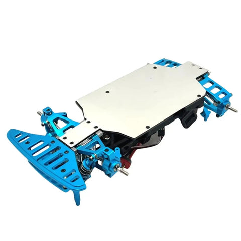 Beefed Up Stainless Steel RC Frame Chassis Skid Plate Upgrade For One Four Scale MJX Models 14301 14302 14303 14304 Durable Metal Protection Plate
