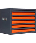 Drill Bit Dispenser Cabinet Four Drawer Stackable Organizer For Drill Bits From One Sixteenth Inch To One Half Inch With Labeled