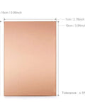 Ten Pack Single-Sided Copper Clad PCBs, 7 X 10 Cm, 0.06 Inch FR-4 Glass Epoxy, Copper Plated For DIY Etching And Prototyping