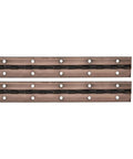 Built Different Statuary Bronze Plated Piano Hinge measuring one point five inches wide by thirty six inches long.