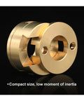 Upgrade Your VzBoT 3D Printer With This Sweet Z-Axis Screw Hot Bed And Compatible Mellow NF Oldham Coupling brass coupling, compact size
