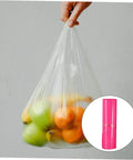 Waterproof Pink Poly Mailer Bags Pack Of 100 Size 17 By 30 Cm Thickened Puncture Resistant Mailing Envelopes With fruits inside