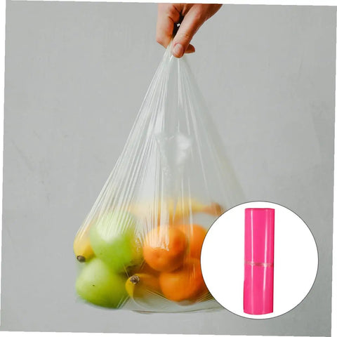 Waterproof Pink Poly Mailer Bags Pack Of 100 Size 17 By 30 Cm Thickened Puncture Resistant Mailing Envelopes With fruits inside