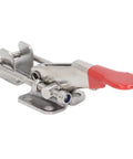 Heavy Duty Adjustable Stainless Steel Toggle Clamp Set, 400 Lbs Capacity, Quick Release Pull Latches For Machinery And Woodworking Equipment