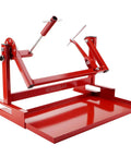 Heavy Duty Motorcycle Engine Stand For Vertical Single Cylinder 2 Stroke Or 4 Stroke Engines, Red Finish