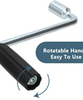 Replacement RV Pop Up Camper Crank Handle Durable Iron And Plastic Roof Lift Tool For Jayco Viking Coachmen Fleetwood Rotatable