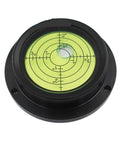 Pro Shop Grade 70Mm Metal Bubble Level Balancer With Mounting Holes For Construction Machinery And Cloud Platforms Built Tough Dead On Precision Spirit Tool In Black And Green top view of level tool displaying calibration markings