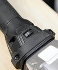 Close-up of 18V LXT Sub-Compact Brushless Cordless Multi-Tool With Variable Speed Control 10,000 to 20,000 OPM knob