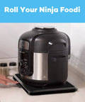Ultra Wide Appliance Sliding Tray With Lever Control Moves Heavy Countertop Gear Easily Fits Ninja Foodi 16.1 x 11.7 Inches