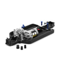 RC car chassis with motor and Hardened Steel Pinion Gear Set 48DP 9T 10T 14T 2mm Shaft Bore For 1 To 18 Scale RC Cars Beefed Up