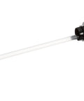 2.5L Airpot Glass Stem Assembly Replacement For Commercial Coffee Brewers with black and clear components