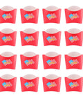 Disposable Paper Snack Boxes 100 Pack For Chips And Sweets Portable Food Packaging Containers For Picnics Parties Shops And Home Storage
