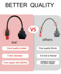 Comparison of Ride Ready Motorcycle OBD2 Diagnostic Cable 6 Pin To 16 Pin Adapter with competitor, highlighting quality.