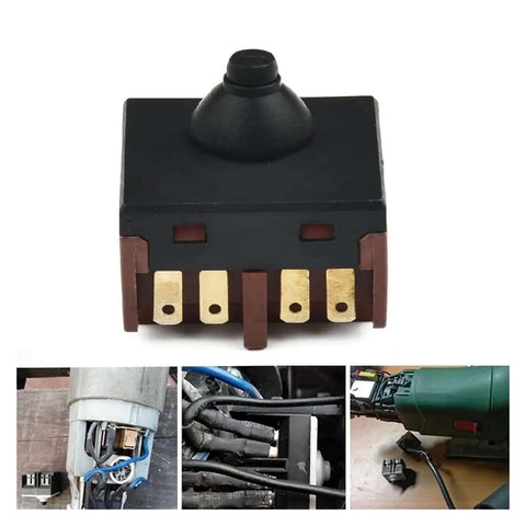 Push Button Switch Replacement For Angle Grinder And 4 Inch Polisher 100 4 Inch Power Tool Accessory Upgrade Durable Easy Install