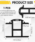 Heavy Duty Extension Cord And Hose Reel With Carrying Handle For Easy Yard Setup, Rugged ABS H Shape Organizer size details