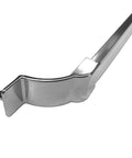 Knockout Bright Chrome Towel Bar With Heavy Duty Mounting Brackets For Framed Sliding Shower Doors and Bathtub Enclosures, chrome close-up detail