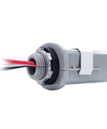 Outdoor Wire In Photocell Switch With Photoelectric Sensor For Stem Mount Lighting MCU Powered Light Control With 5 Second Delay Dusk To Dawn Auto On Off Wide Voltage Range Weatherproof Exterior Photocell Controller JL428C wire view