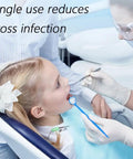 100 Count Disposable Dental Mouth Mirrors Kit, Anti Fog, Individually Wrapped Oral Inspection Mirrors In 4 Assorted Colors, Perfect For Dental Clinics Or Home Care, Hygienic And Easy To Use. Single-use mirror used in child dental exam
