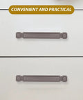 2 Pack Zinc Alloy Kitchen Cabinet Door Handles Retro Drawer Pulls Vintage Wardrobe Handles For Home And Office Furniture Hardware Stylish Easy Grip Pulls For Cabinets And Dressers
