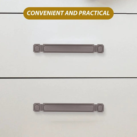 2 Pack Zinc Alloy Kitchen Cabinet Door Handles Retro Drawer Pulls Vintage Wardrobe Handles For Home And Office Furniture Hardware Stylish Easy Grip Pulls For Cabinets And Dressers