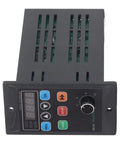 Front view of 90W VFD Inverter For AC Motors 176 To 264V 7A Single To Three Phase Converter With LED Display