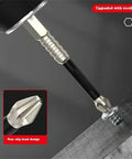 Side view of Magfixer K5 high-magnetic screwdriver drill bit set, 150mm length, with anti-slip head.