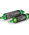 Green Aluminum Front And Rear Shock Absorbers For 1 To 10 Slash 4x4 2WD Rustler VXL Stampede RC Car Upgrade Parts Beefed Up Performance