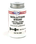 Metal Free Anti Seize Lubricant 2500 For Stainless Steel And Alloys 8 Oz Heavy Duty Grease With Calcium And Graphite Ideal For Chemical Plants And Refineries displayed in a brush-top can