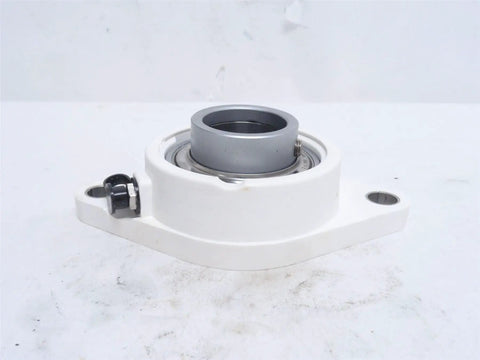 Housed Ball Bearing With Contact Shroud Seal And Wide Inner Ring Set Screw Lock Shaft Guard Tech For AAM AG Equipment