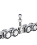 Sliding Gate Trolley Truck Assembly With Four Bearings And Eight Steel Wheels For Heavy Doors High Duty Load Bearing