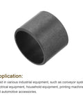 6 Pcs POM Sleeve Bearings 30mm ID By 34mm OD By 26mm Length Self Lubricating Oilless Black Bushings