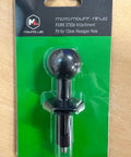Moto Mount Ninja 12mm Hex Fork Stem Base with 1 Inch TPU Ball Adapter in packaging