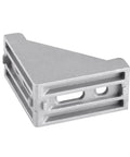Heavy Duty Aluminum Alloy L Shaped Corner Brackets Set Built To Last For Reinforcing Right Angles In Furniture Rugged 5 Piece DIY Hardware