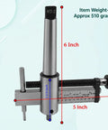 Circle Cutter For Milling Machines With HSS Tool Bit, Adjustable Circle Cutting Attachment Delivers Precise, Repeatable Metalworking Cuts For Fast, Clean Ring Creations And Dope Pro Grade Performance. 6 inch adjustable circle cutter with HSS bit and diameter scale