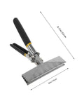 Heavy Duty Hand Seamer For Sheet Metal Bending With Long Reach Pliers And Offset Jaw Flat Plate Design Manual Bending Tool