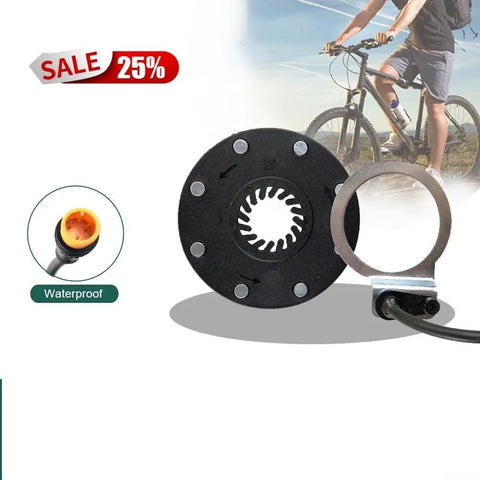 Smooth Shift 3-Pin E-Bike Power Assist Sensor Connector With Weatherproof Seal And Eight Magnets For Rock Solid Stability And Precise Pedal Aid On Any Trail Or Highway Ride Today, waterproof 3-pin connector and sensor ring
