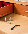 12 Piece Iron Cabinet Door Handles Retro Metal Drawer Pulls for Dressers and Farmhouse Cupboards Easy Installation Durable Hardware